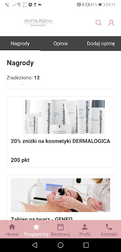 Dotyk Piękna Screen 2