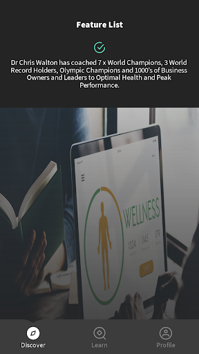 Android application Gamma Mindset screenshort