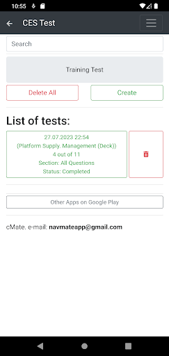 Platform Supply Management CES Screen 2