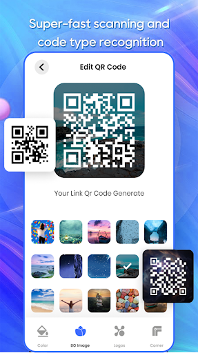Android application QR Code Scanner and Generator screenshort