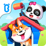 Baby Panda' s House Cleaning icon