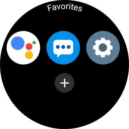 Favorite Applications Screen 2