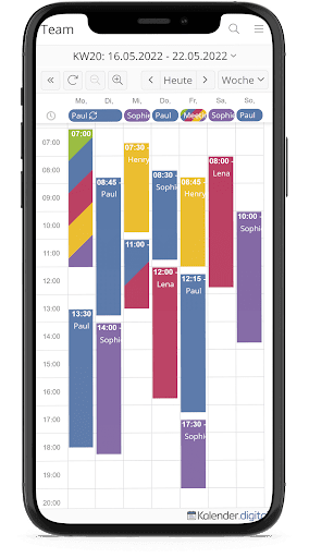 Android application Kalender.digital screenshort
