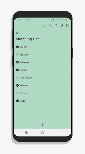 PastelNote - Notepad, Notes Screen 2