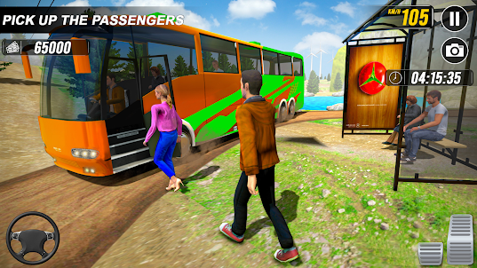 Offroad bus simulator games