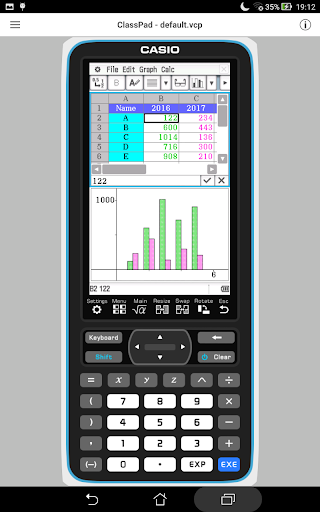 CASIO ClassPad Screen 2
