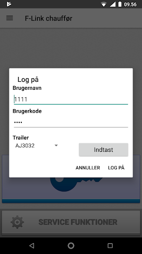 Android application LinkItAll Driver screenshort