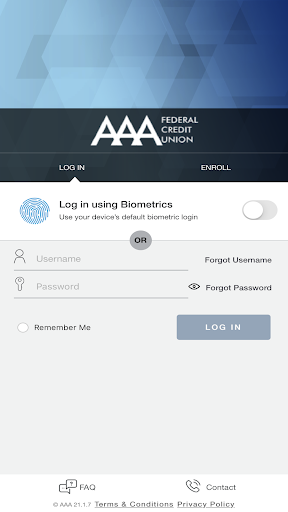 Android application AAA MyCardAccess screenshort