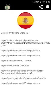 Listas M3u Canales Españoles