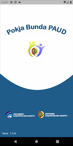 Android application Bunda PAUD Kabupaten Mojokerto screenshort