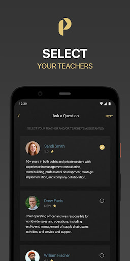Android application ProMinute - Office Hours screenshort