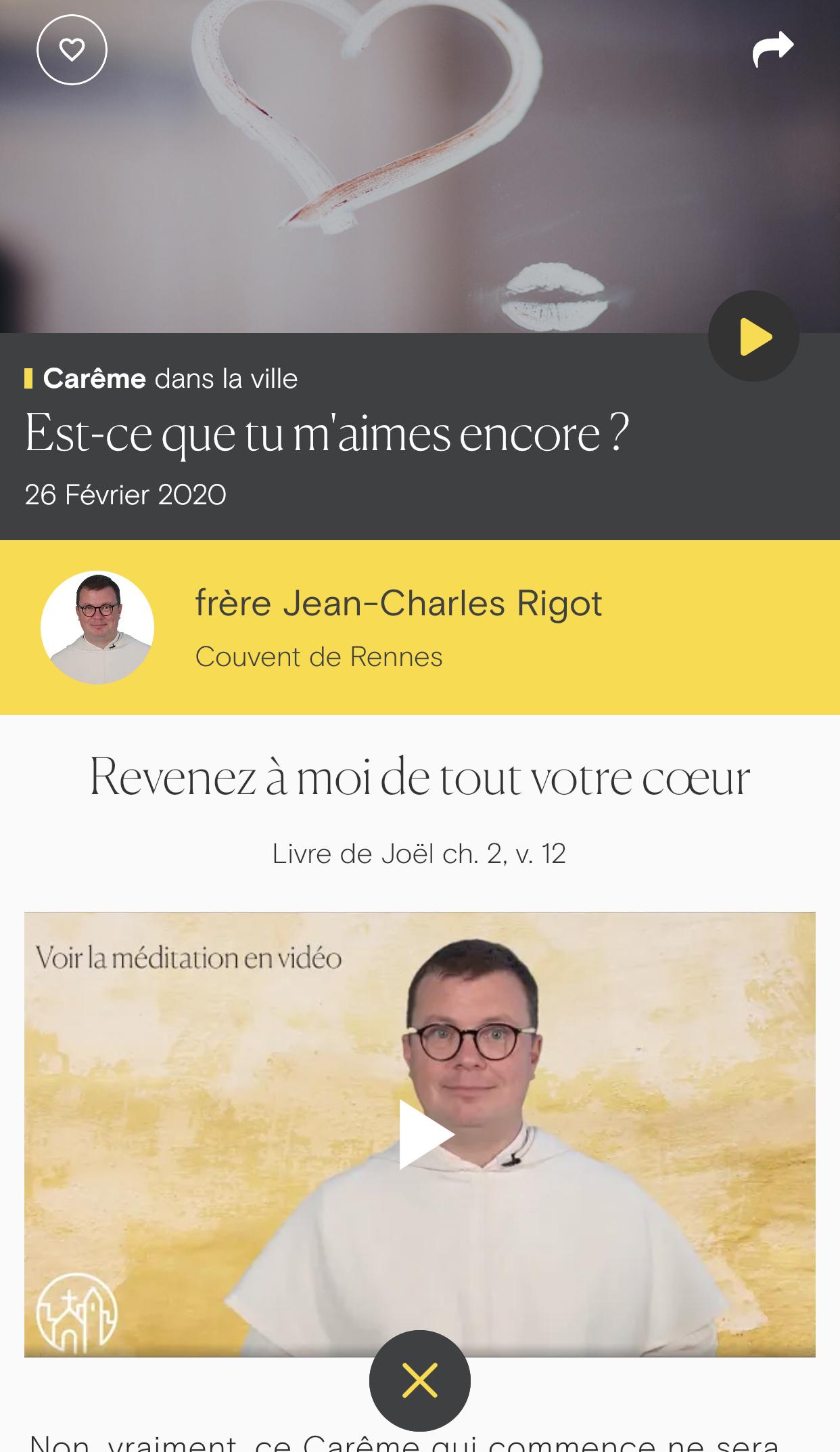 Android application Retraite dans la ville screenshort