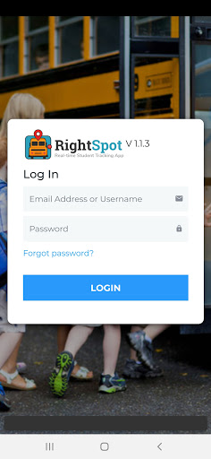 Android application RightSpotDriver screenshort