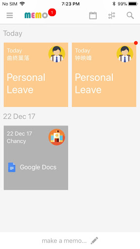 Memo@21KG Screenshot 3 - AppWisp.com