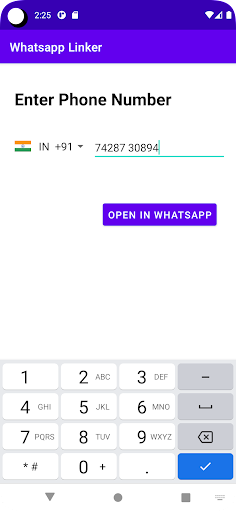 Whatsapp Linker Screen 3
