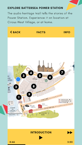 Android application Battersea Power Station Trail screenshort