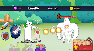 Game screenshot Popcat vs Shibe doge apk download