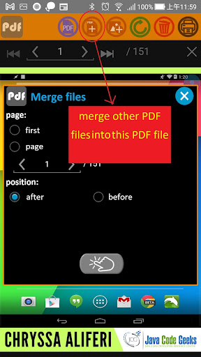 PDF editor Screen 2