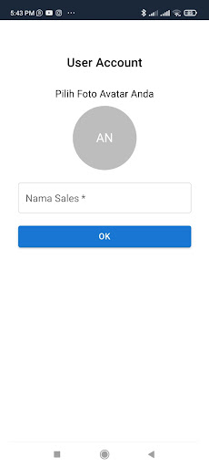 Android application Metalindo Sales Support screenshort