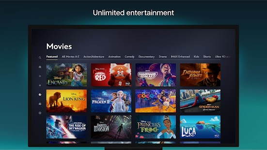 Disney+ Screenshot