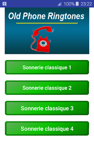 Aperçu de l'application