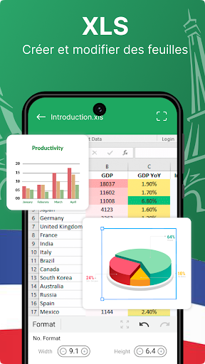 Lire la DOC - DOCX, XLSX, PDF screenshot 3