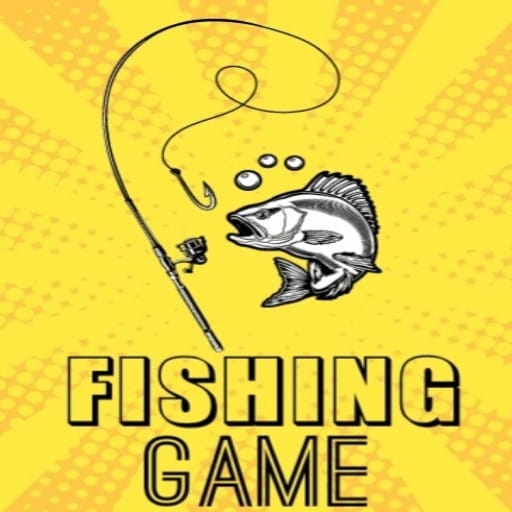 Fishing game: fishing rod