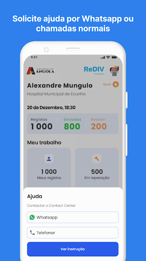 ReDIV CF Inventário Screen 3
