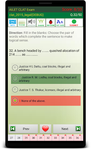 AILET CLAT Prep Screen 3