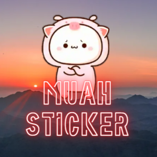 Muah Sticker for WA logo