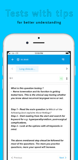 Medituition - for FMGs Screen 2