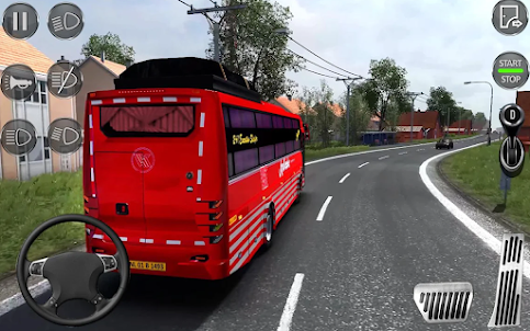 シティ コーチ バス 運転 バス 3D