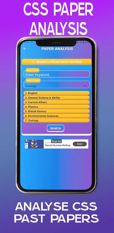 #7. CSS Exam Master (Android) di: Yasrab Technologies
