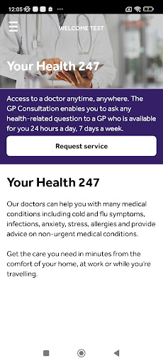 Healix Your Health 247 Screen 2
