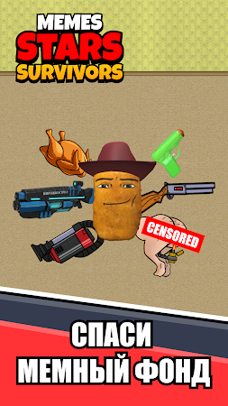 Game screenshot Meme Stars Survivors mod apk