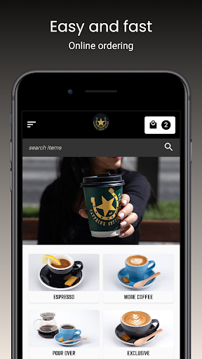 Android application Caffeine Coffee Roaster screenshort