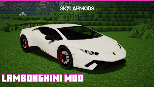 Mod Lamborghini car for MCPE