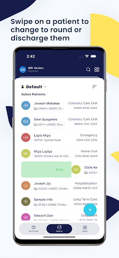 Billr: Patient Lists & Billing Screen 3