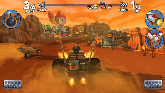 تحميل لعبة Beach Buggy Racing 2 مهكرة 2023 1