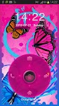 screenshot of Butterflies Theme GO Locker