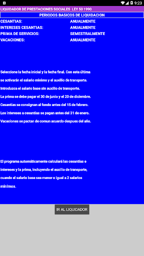 Liquidador de Prestaciones Soc Screen 2