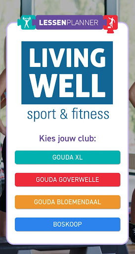 Android application Living Well Lessenplanner screenshort