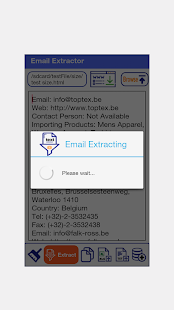 Email Address Extractor Capture d'écran