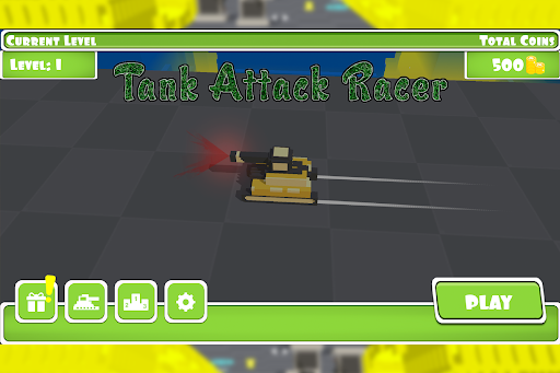Android application Tank Racer Attack screenshort
