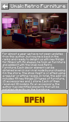 Furniture Mods for MCPE