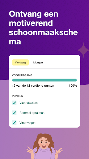 Housy: Schoonmaakrooster