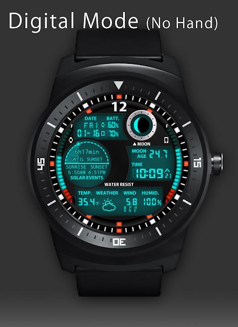 A47 WatchFace for LG G Watch Rのおすすめ画像5