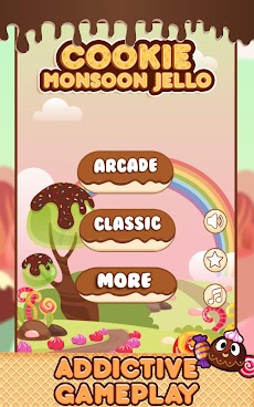 Cookie Monsoon Jello - Match 3 Puzzleのおすすめ画像1