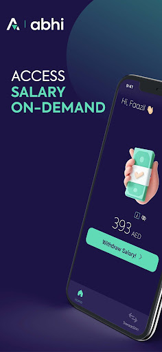 Android application Abhi UAE - Your Salary Now! screenshort