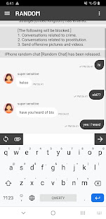 Secret Chat (Random Chat) 4.17.03 APK screenshots 1